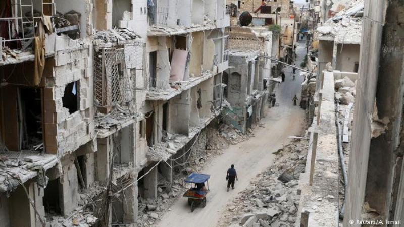 Ruinenstadt Aleppo in Nordsyrien; Foto: Reuters/A. Ismail